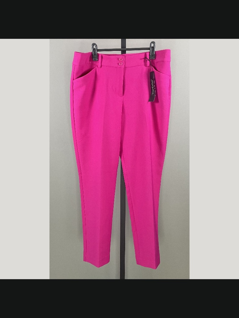 NEW Talbots Pants Womens 10 pink heritage straight leg trouser preppy colorful